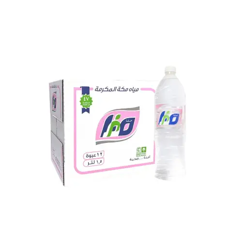 مياه صفا 1.5 لتر – 12 عبوة